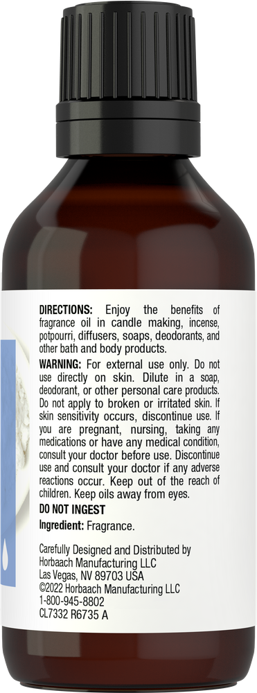 View 2 Brown bottle with black cap and white label on a white background