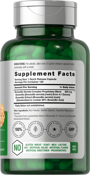 View 2 Boswellia Serrata Extract | 120 Capsules