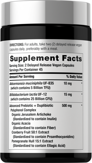 View 2 Akkermansia Muciniphila Probiotic | 90 Capsules