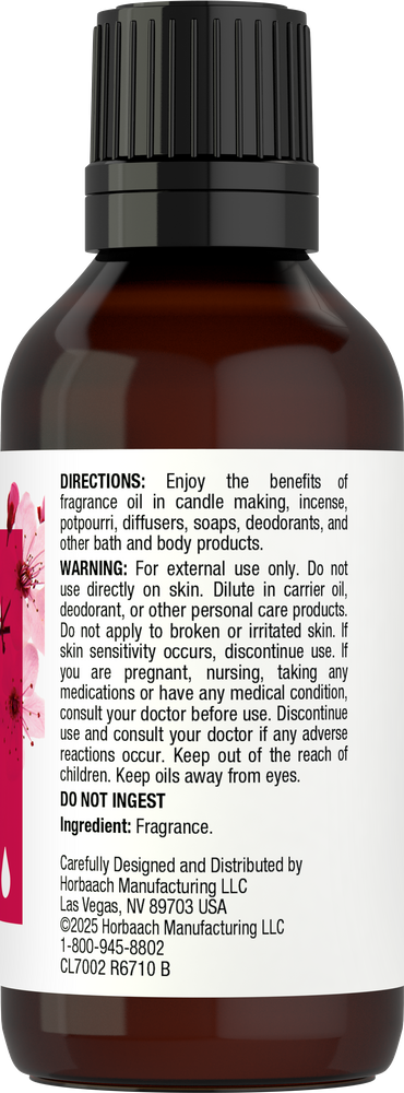 Brown bottle with black cap and label on a white background