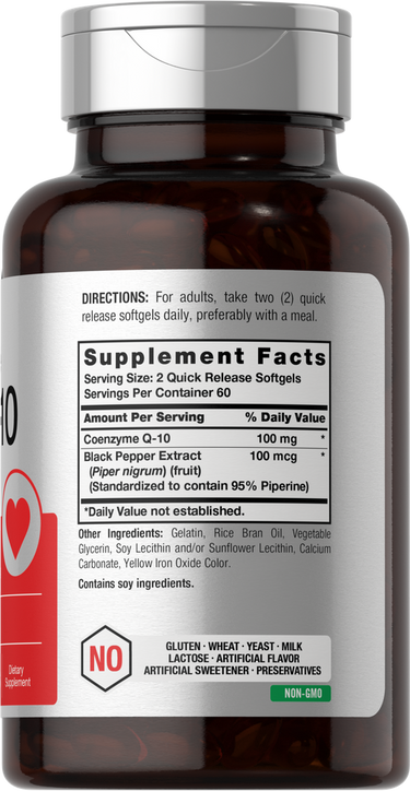 View 2 Supplement bottle with label showing directions and ingredients.