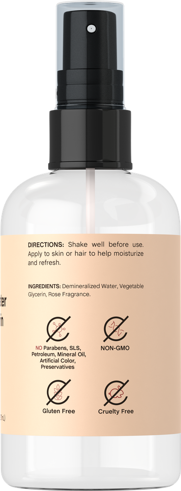 Acqua di Rose e Glicerina | Spray da 8oz