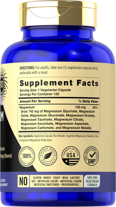 View 2 Magfusion-10 745mg | 120 Capsules