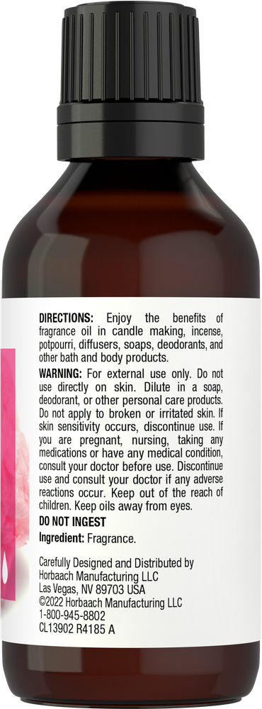 View 2 Brown bottle with label on a white background