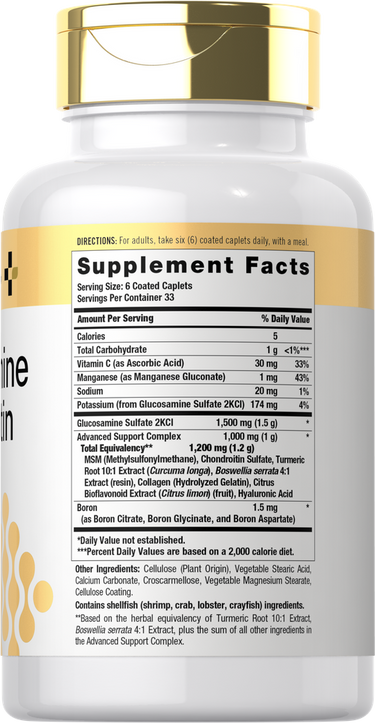 View 2 Glucosamine Chondroitin | 200 Caplets