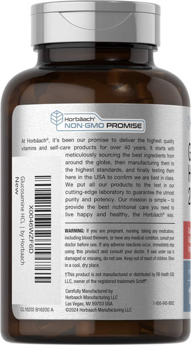 Glucosamina HCL 2000mg | 120 Cápsulas