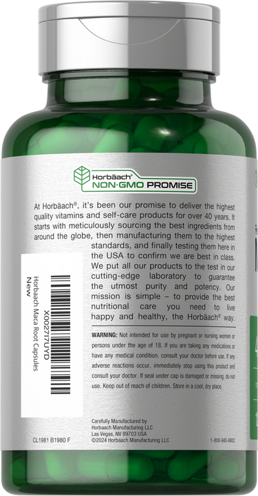 Green vitamin bottle with label showing text and bar code.