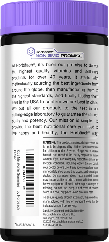 View 3 Kids Melatonin & Magnesium | 120 Gummies