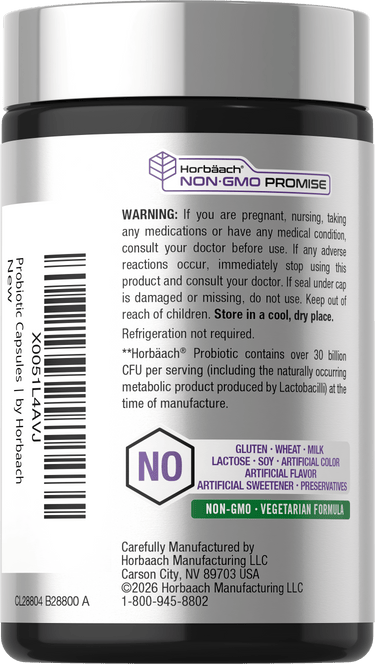 View 3 Probiotic 30 Billion CFU | 110 Vegetarian Capsules