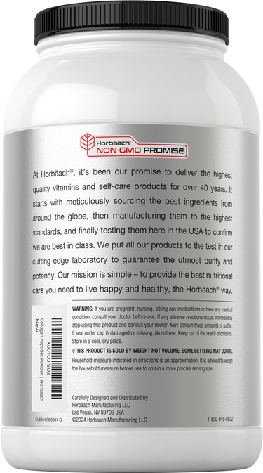 Vitamin supplement container with detailed text on back.
