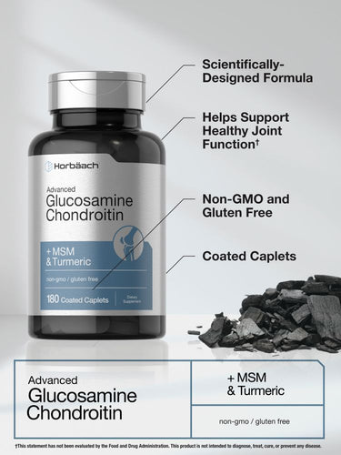 Complexe Glucosamine Chondroïtine | 180 Comprimés