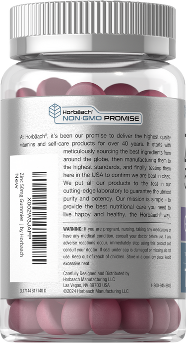 Bottle of pink tablets with label showing branding and product details.