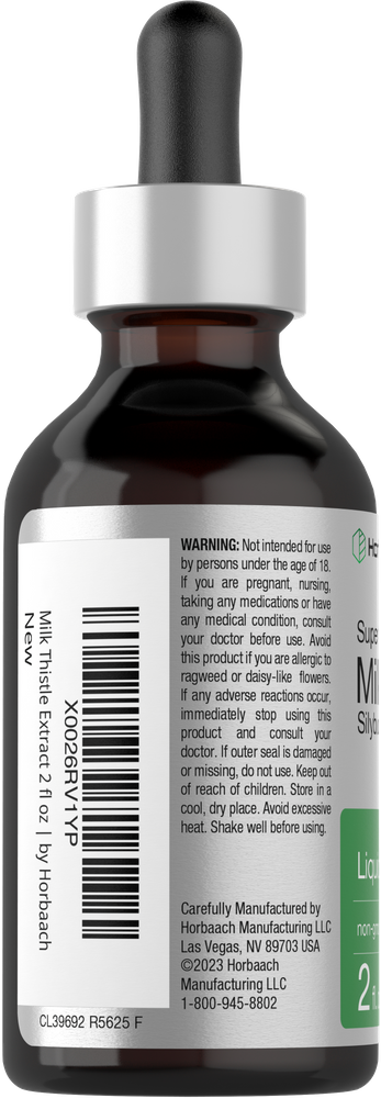 View 3 Tincture bottle with dropper labeled 'Herbhaus' on a white background