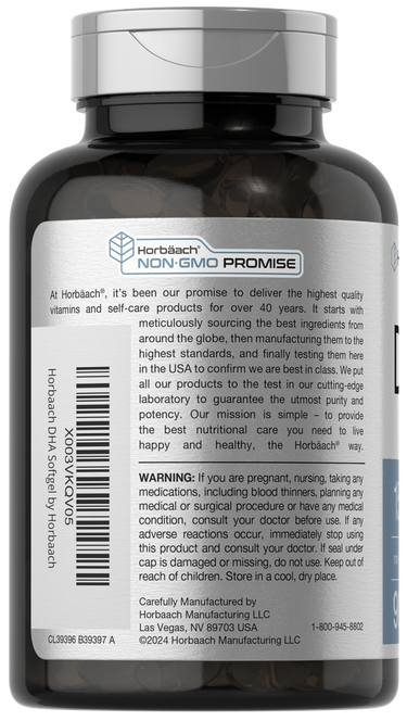 DHA 1500mg per serving | 90 Softgels