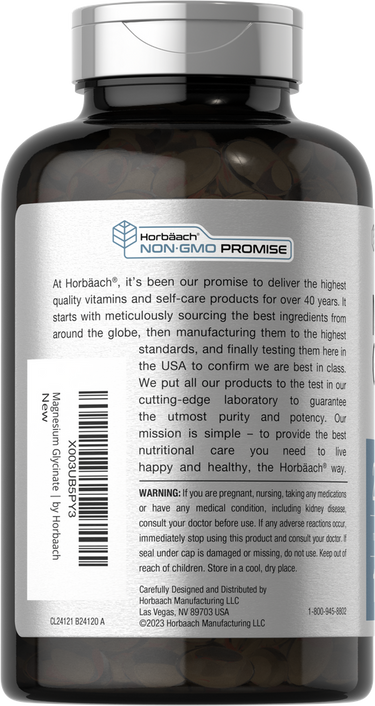 View 3 Magnesium Glycinate 250mg per serving | 120 Softgels