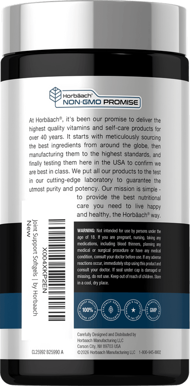 View 3 Joint Support For Men | 120 softgels