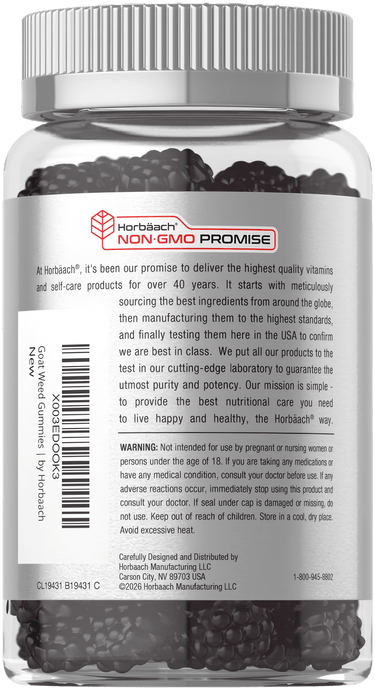 View 3 Horny Goat Weed | 60 Gummies