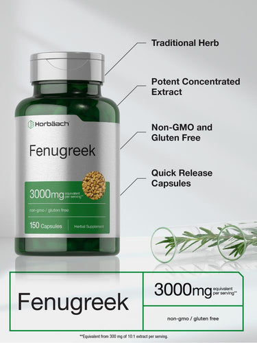 Fieno Greco 3000 mg per porzione | 150 Capsule