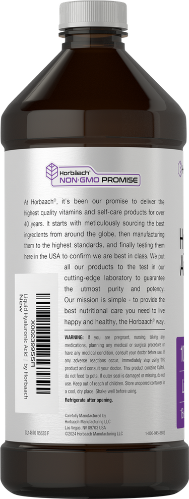 View 3 Bottle with a label on a white background