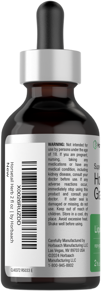 View 3 Herbatherapy dropper bottle with label on a white background