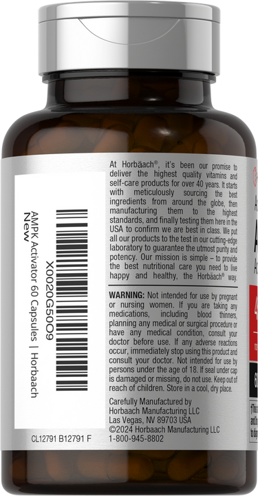 View 3 Brown bottle with label featuring text and bar code.
