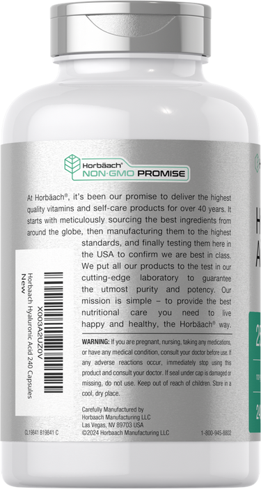 View 3 Vitamin supplement bottle with detailed label text.