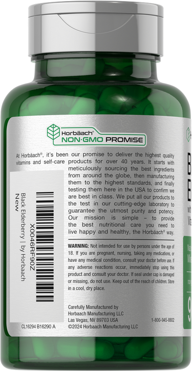 Sauco Negro, Vitamina C y Zinc | 90 Tabletas Masticables