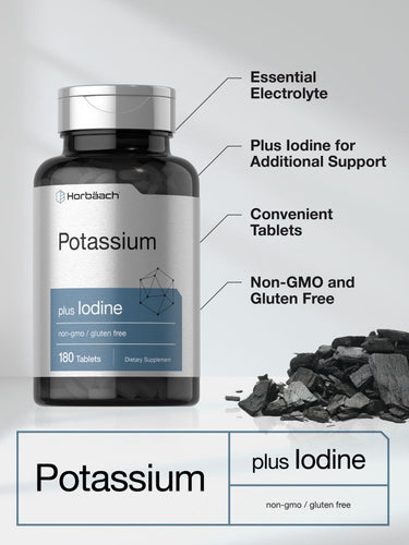 View 3 Potassium Plus Iodine | 180 Comprimés