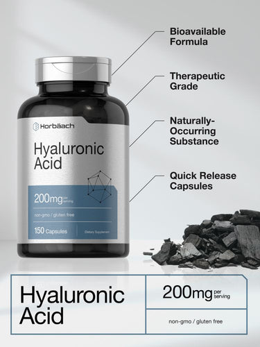 View 3 Acide Hyaluronique 200mg par portion | 150 Capsules