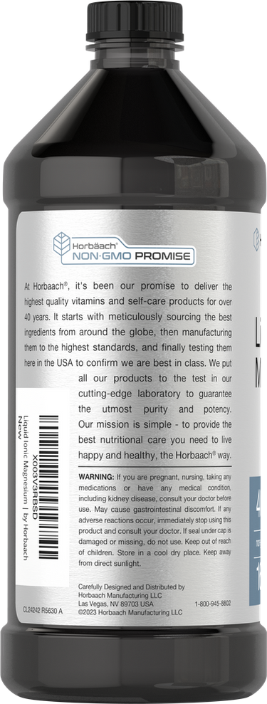 Magnésium 400mg | 16oz Liquide