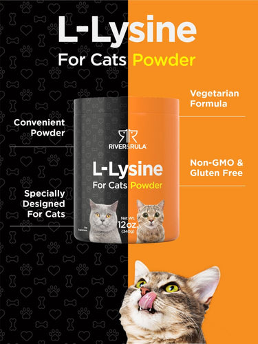 View 3 L-Lysine For Cats | 12oz Powder