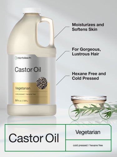 View 3 Castor Oil | 64oz Liquid