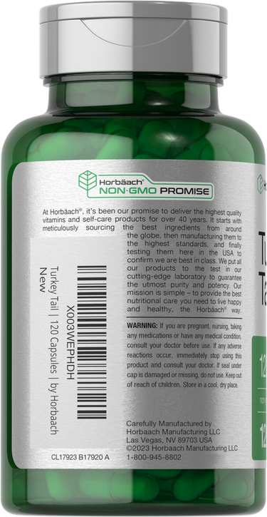 View 3 Turkey Tail Mushroom | 120 Capsules