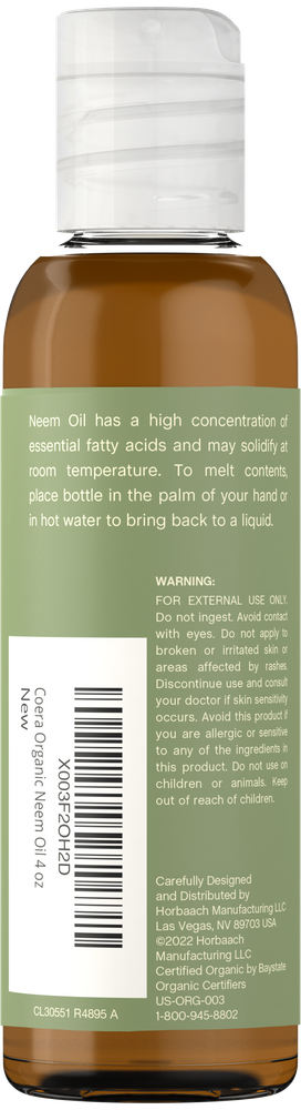 View 3 Óleo de Neem | 4oz Líquido