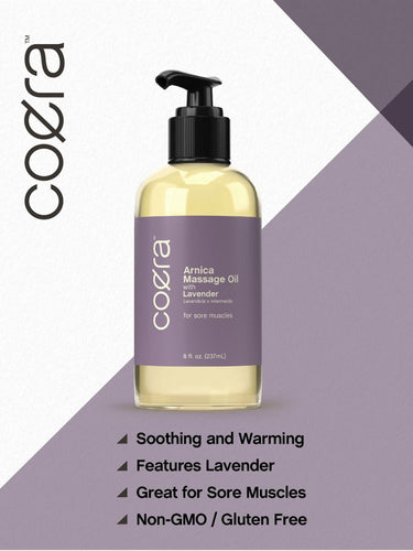 Arnika Massageöl mit Lavendel | 8oz Flüssigkeit