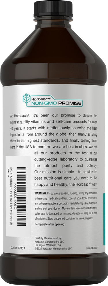 View 3 Bottle of Herbalach product with label on a white background