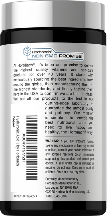 View 3 Complément d'Acide Hyaluronique 100mg | 120 Capsules