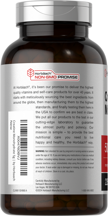 View 3 Creatine Monohydrate 5g per serving | 225 Capsules