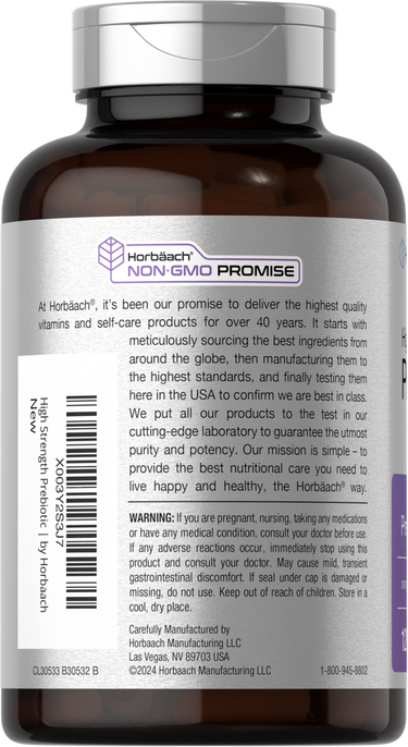 Bottle of vitamins with label showing branding and text.