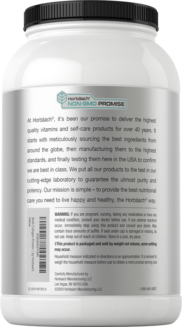 Vitamin supplement container with detailed text on a white background