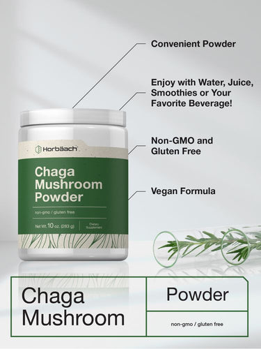 View 3 Funghi Chaga | Polvere da 10oz
