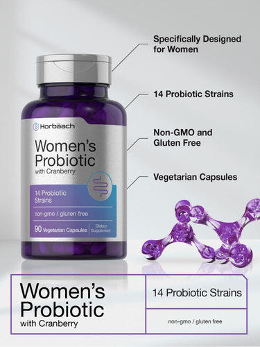 View 4 Probiotic for Women with Cranberry | 90 Capsules