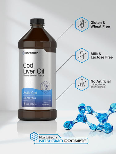 View 4 Cod Liver Oil | 32oz Liquid