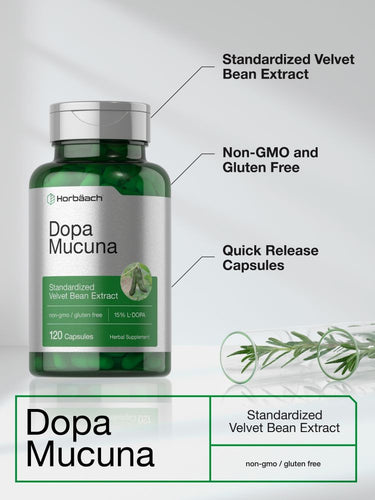 View 4 Dopa Mucuna | 120 Capsules