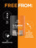 River's Rule L-Lysine for cats packaging with product and branding details on an orange and black background.