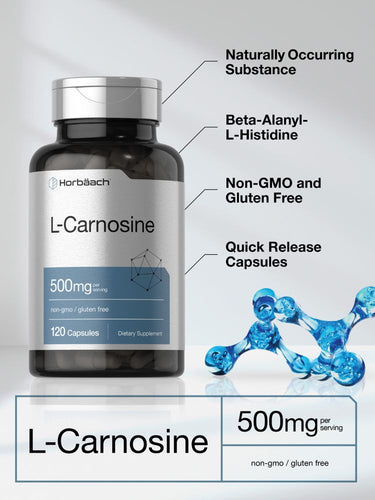 L-Carnosin 500 mg pro Portion | 120 Kapseln