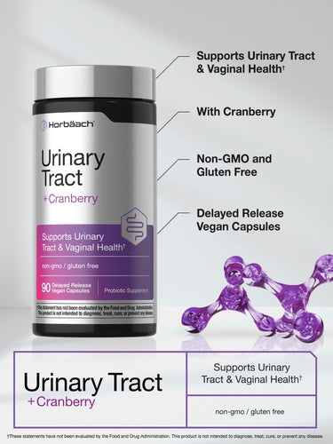 View 4 Urinary Tract Health for Women with Cranberry | 90 Capsules