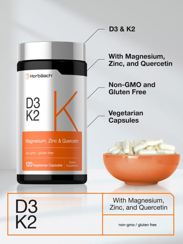 View 4 Vitamin D3 K2 5000 IE | 120 Kapseln