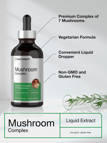 View 4 Mushroom Complex | 4oz Liquid