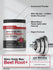 Nitric Oxide Max Beet Root+ supplement container with a dumbbell on a light gray background